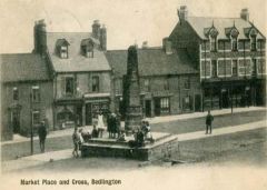 Market Place and Cross 1900