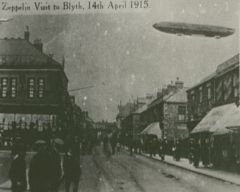 Zeppelin visit to Blyth April 14th 1915