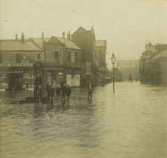 Flood at Blyth 1900