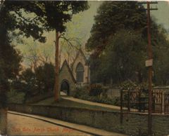 Lych Gate Parish Church, Morpeth 1910.JPG