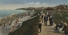 Postcard view of Links and Sand, Whitley Bay 1910.JPG