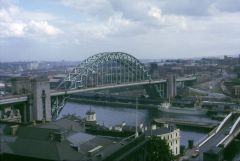 A view from the Castle Keep, Newcastle, 1965