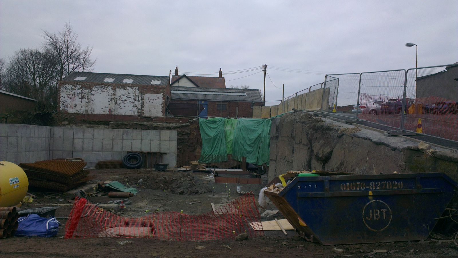 Elliott's garage site