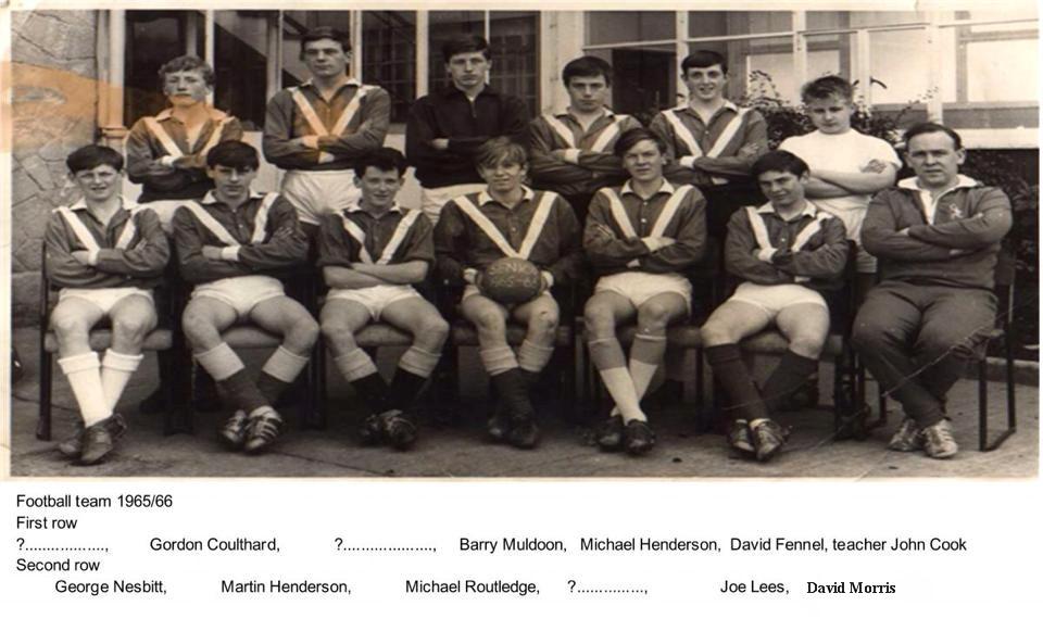 Football team1965-66 with names