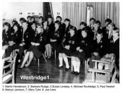 Westridge Class1 1963 with names