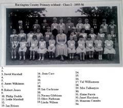Barrington CP - Class2 - 1956 with names