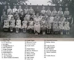 Barrington County Primary Class3 c1956 with names