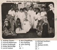 Form2A Whitley Memorial School Nativity Play c1955