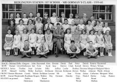 Bedlington Station1st school 1959-60 MrGormans class
