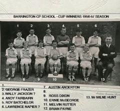 Barrington CP Cup Winners 1957