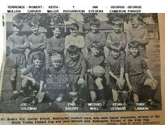 Football team 1965-66 season