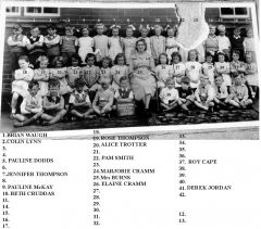 Bedlington Stationn Primary School 1950 Class 10
