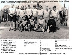 Top Club team late 1950'