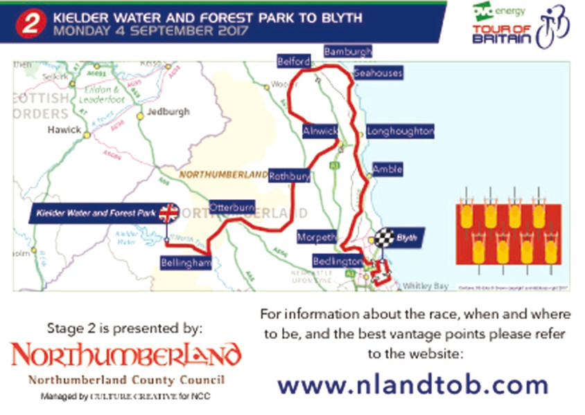 More information about "WATCH: Tour of Britain’s Northumberland route announced"