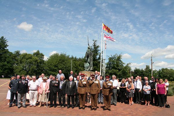 More information about "Flag raised to mark Armed Forces Week"