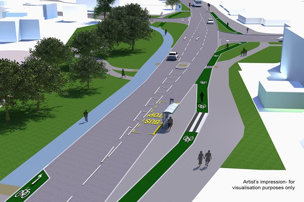 More information about "Good progress on Morpeth cycleway scheme"