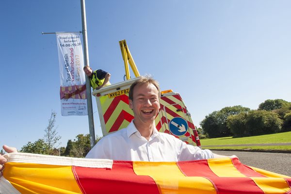 More information about "Flying the flag for Northumberland"