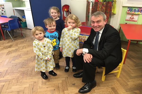 More information about "Minister Visits Childcare Partnership to See 30 Hours in Action"