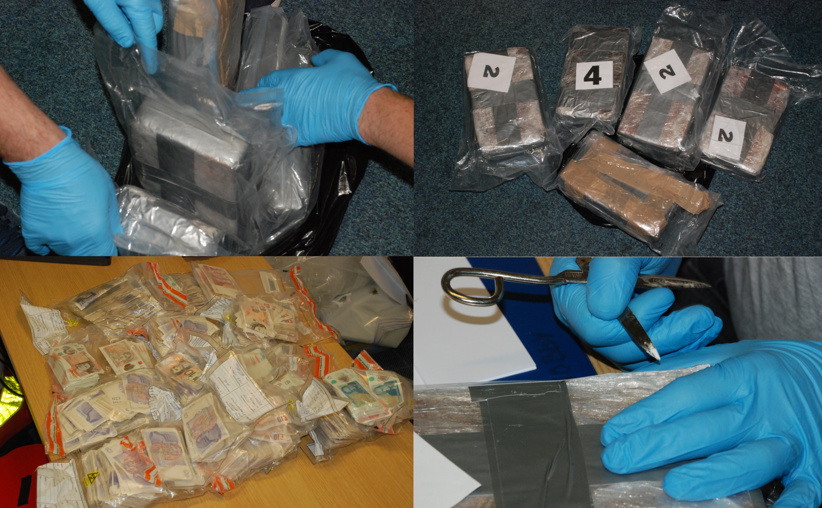 More information about "More than £750,000 in suspected Class A drugs and cash seized in raids"