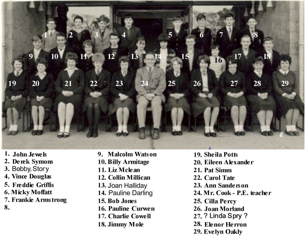 Westridge 1962 Mr Cook's Class named.jpg